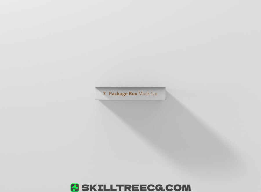 图片[2]-Package Box Mockup – High Rectangle with Hanger（878175）-技能树